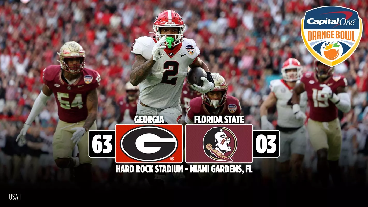 23FB Score - Georgia 63, Florida State 3