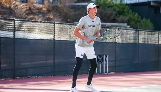 Ethan Quinn during practice in January.