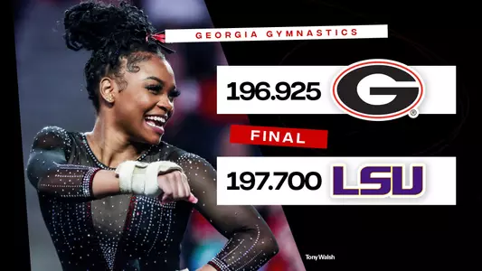 23GYM Score - Georgia vs. LSU
