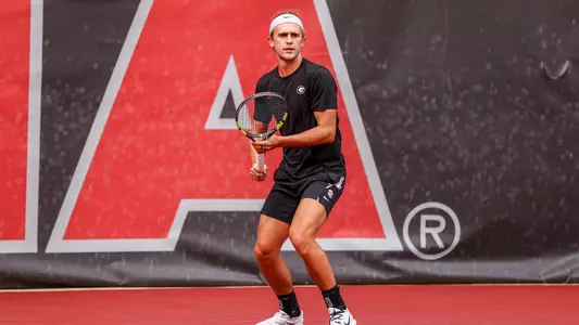 Philip Henning during practice.