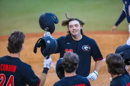 Georgia during Georgia’s game against Charleston Southern at Foley Field in Athens, Ga., on Friday, Mar. 10, 2023. (Kari Hodges/UGAAA)