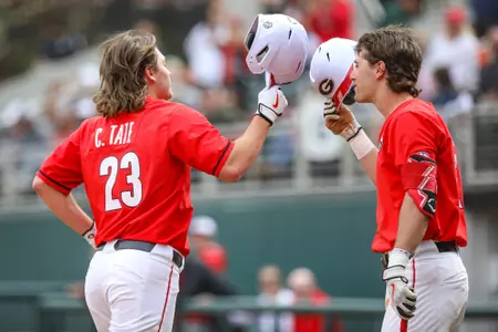 Georgia during Georgia’s game against Charleston Southern at Foley Field in Athens, Ga., on Saturday, Mar. 11, 2023. (Kari Hodges/UGAAA)