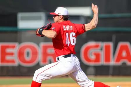 Georgia during Georgia’s game against Charleston Southern at Foley Field in Athens, Ga., on Saturday, Mar. 11, 2023. (Kari Hodges/UGAAA)