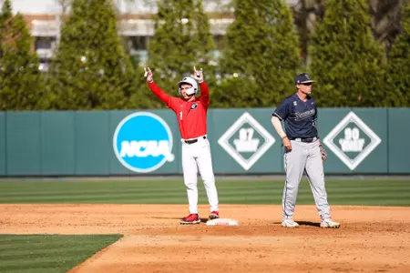Georgia during Georgia’s game against Charleston Southern at Foley Field in Athens, Ga., on Saturday, Mar. 11, 2023. (Kari Hodges/UGAAA)