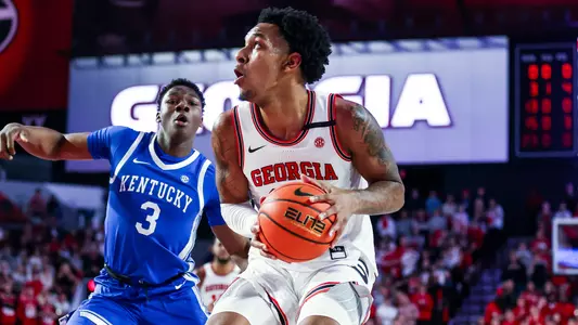 Braelen Bridges against Kentucky (photo by Tony Walsh).