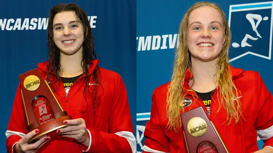 Sophomores Rachel Stege and Dune Coetzee both earned First Team All-America honors Thursday evening at the NCAA Championships.