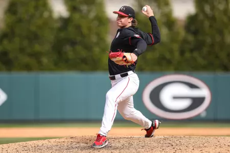 Georgia during Georgia’s game against South Carolina at Foley Field in Athens, Ga., on Saturday, Mar. 18, 2023. (Kari Hodges/UGAAA)