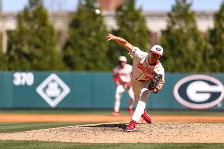 Georgia during Georgia’s game against South Carolina at Foley Field in Athens, Ga., on Sunday, Mar. 19, 2023. (Kari Hodges/UGAAA)