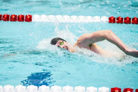 Georgia during a meet against Emory at the Gabrielsen Natatorium in Athens, Ga., on Saturday, Jan. 29, 2022. (Photo by Tony Walsh)