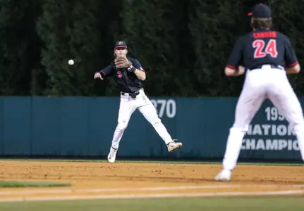 Georgia during Georgia’s game against Georgia Tech at Foley Field in Athens, Ga., on Friday, Mar. 3, 2023. (Kari Hodges/UGAAA)
