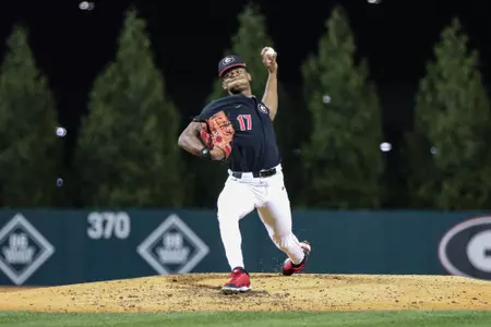 Georgia during Georgia’s game against Georgia Tech at Foley Field in Athens, Ga., on Friday, Mar. 3, 2023. (Kari Hodges/UGAAA)
