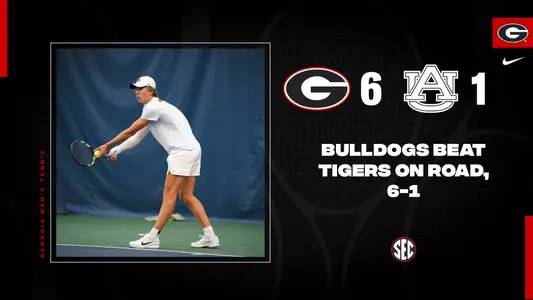 MTEN: Ethan Quinn graphic - Georgia beats Auburn, 6-1