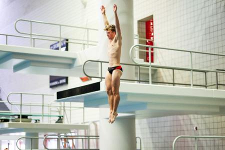 Georgia during a meet against UNC at the Gabrielsen Natatorium in Athens, Ga., on Friday, Oct. 22, 2021. (Photo by Tony Walsh)