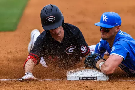 Georgia’s game against Kentucky at Foley Field in Athens, Ga., on Friday, April 7, 2023. (Kari Hodges/UGAAA)