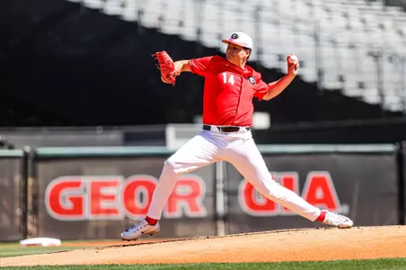 Georgia during Georgia’s game against Kentucky at Foley Field in Athens, Ga., on Sunday, April 9, 2023. (Kari Hodges/UGAAA)