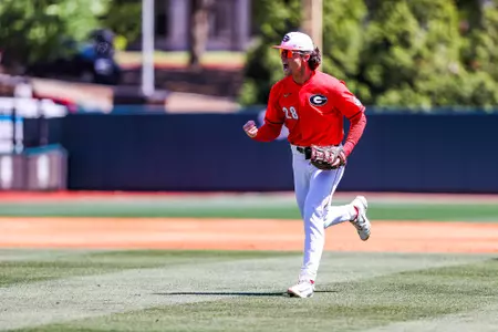 Georgia during Georgia’s game against Kentucky at Foley Field in Athens, Ga., on Sunday, April 9, 2023. (Kari Hodges/UGAAA)