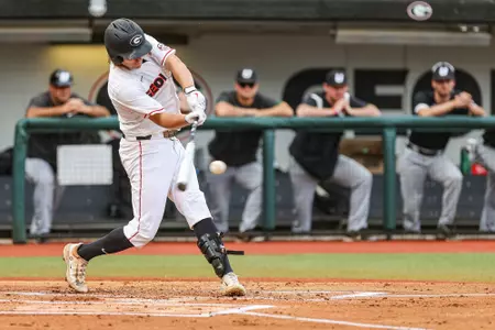 Connor Tate (23) during Georgia’s game against USC Upstate at Foley Field in Athens, Ga., on Wednesday, May 10th, 2023. (Kari Hodges/UGAAA)
