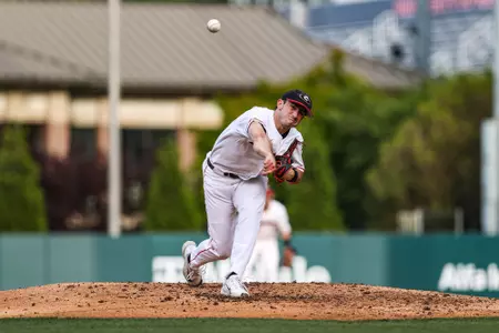 Zach DeVito (46) during Georgia’s game against USC Upstate at Foley Field in Athens, Ga., on Wednesday, May 10th, 2023. (Kari Hodges/UGAAA)