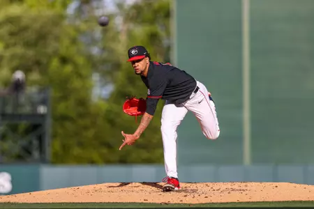 during Georgia’s game against Kennesaw State at Foley Field in Athens, Ga., on Tuesday, May 2nd, 2023. (Kari Hodges/UGAAA)