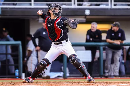 during Georgia’s game against Kennesaw State at Foley Field in Athens, Ga., on Tuesday, May 2nd, 2023. (Kari Hodges/UGAAA)