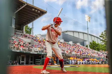Georgia outfielder Connor Tate (23) during Georgia’s game against Louisiana State University at Foley Field in Athens, Ga., on Saturday, May 20th, 2023. (Kari Hodges/UGAAA)