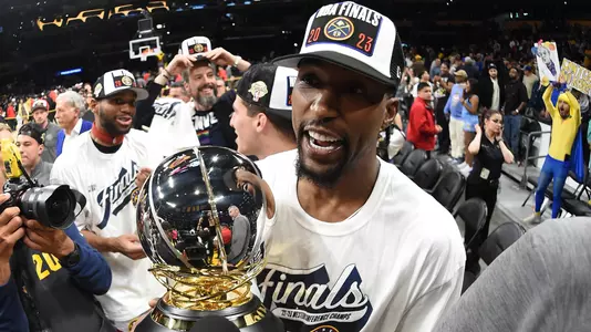 Kentavious Caldwell-Pope in the 2023 NBA Finals.