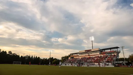 During a match against Georgia Southern at the Turner Soccer Complex in Athens, Ga., on Thursday, Aug. 18, 2022. (Photo by Tony Walsh)