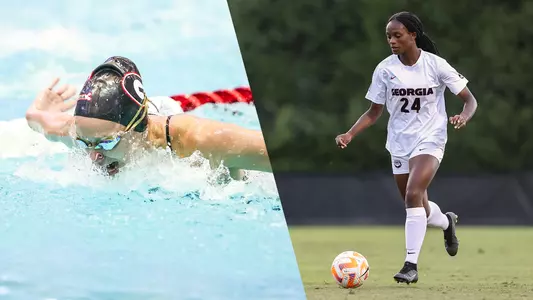Dickinson and Stoute Named NCAA Woman of the Year Nominees