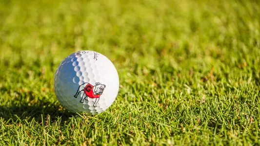Golf ball at UGA golf course