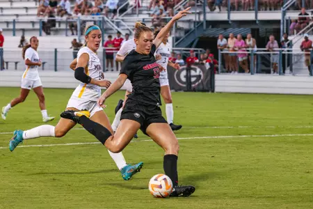 Georgia forward Hannah White attempts a shot against Minnesota.