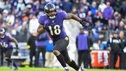 Roquan Smith during a Ravens game in December 2022