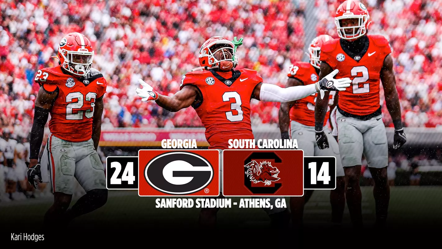 23FB Score - Georgia 24, South Carolina 14