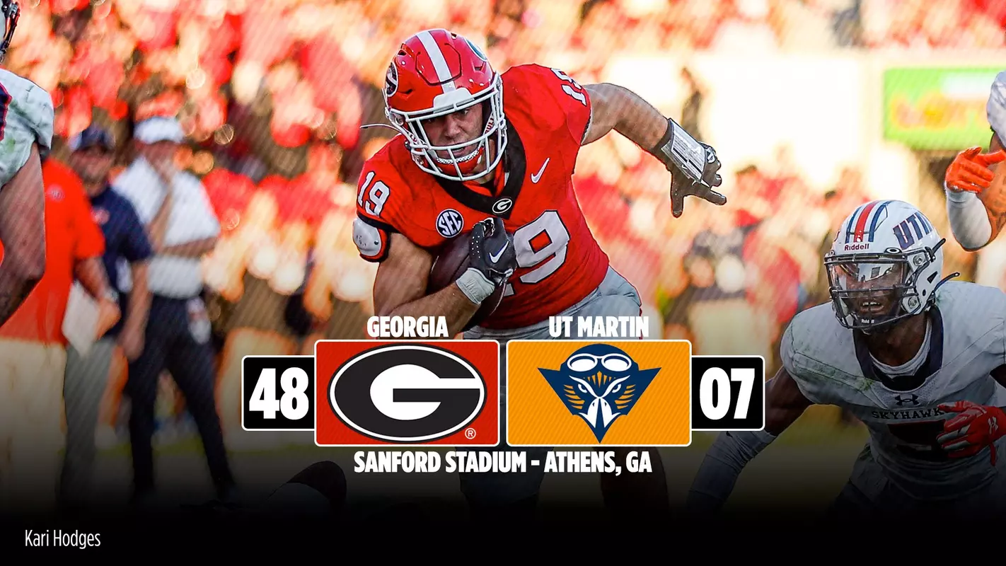 23FB Score - Georgia 48, UT Martin 7