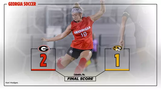 23SOC Score - Georgia 2, Missouri 1