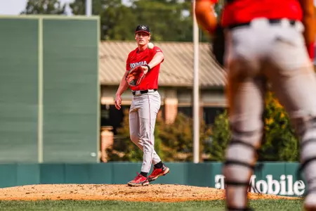 Georgia Baseball Team during practice at Foley Field in Athens, Ga., on Thursday, Sept. 21, 2023. (Kari Hodges/UGAAA)