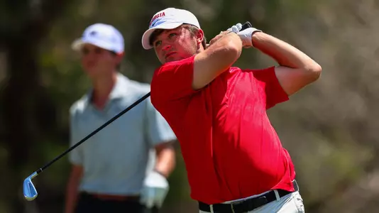 Buck Brumlow during the Valero Texas Collegiate.
