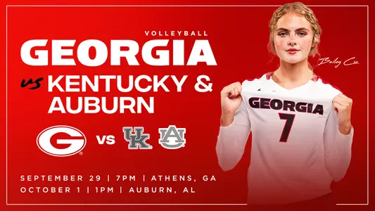 23VB Game Notes - Kentucky and Auburn