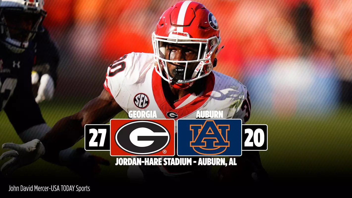 23FB Score - Georgia 27, Auburn 20