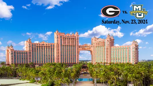Georgia vs. Marquette Atlantis graphic