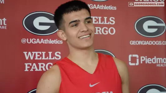 Savo Drezgic interviews with the media on Sept. 30, 2024.