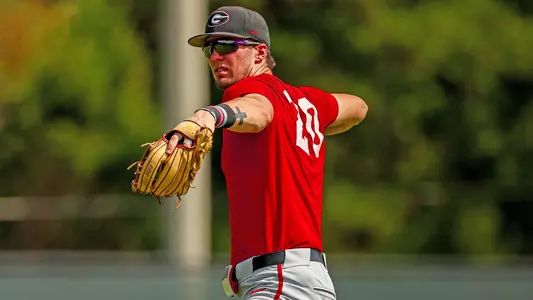 Ryland Zaborowski at practice on Thursday, Oct. 3, 2024. (Conor Dillon/UGAAA)
