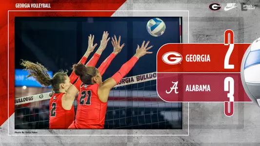 24VB Score - Georgia 2, Alabama 3