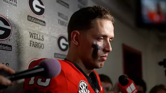 Carson Beck Tennessee Presser