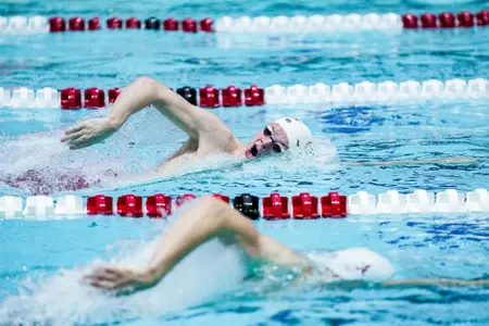 Georgia swimmer Jake Magahey during the Georgia Invitational at Bauerle Pool in Gabrielsen Natatorium inside the Ramsey Student Center in Athens, Ga., on Wednesday, Nov. 20, 2024. (Tony Walsh/UGAAA)
