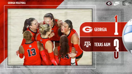 24VB Score - Georgia 1, Texas A&M 3