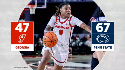 24WBB Score - Georgia 47, Penn State 67