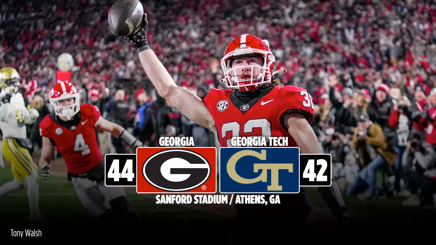 24FB Score - Georgia 44, Georgia Tech 42