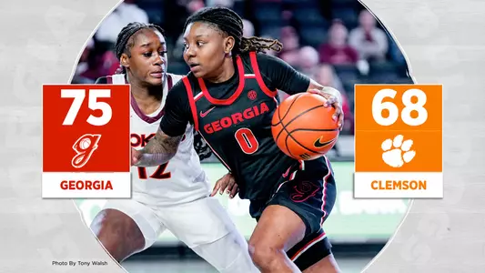 24WBB Score - Georgia 75, Clemson 68