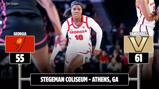 24WBB Score - Georgia 55, Vanderbilt 61