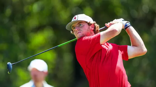 Connor Creasy during the first round of the Valero Texas Collegiate in September, 2023.